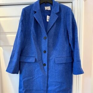 Loft Blue Coat XL **NWT**